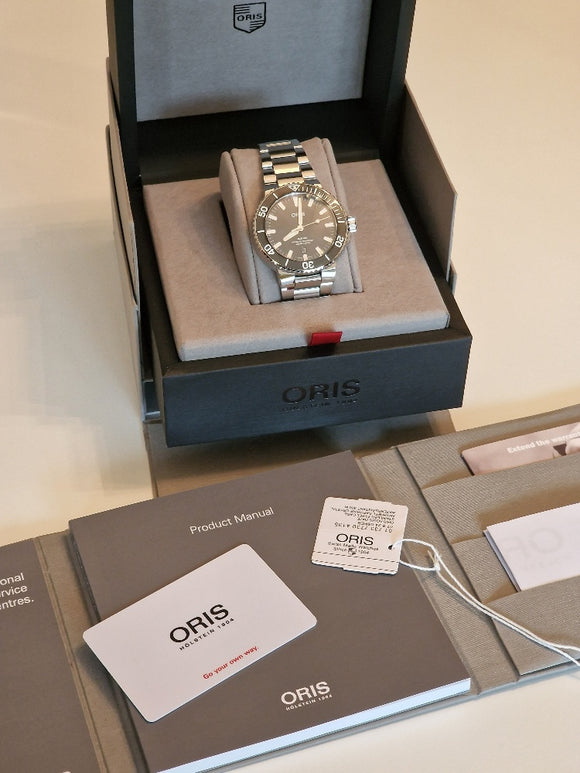 Oris Aquis Black/Blue