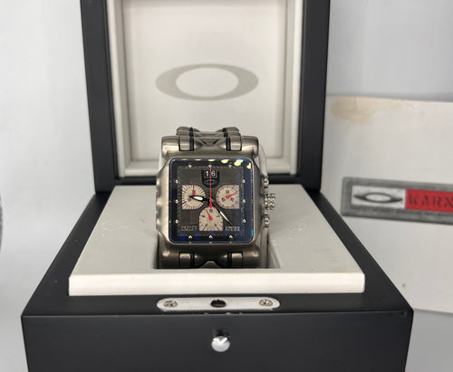 Oakley time deals machine watch