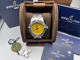Breitling Avenger Automatic 45 Seawolf Stainless Steel/Yellow