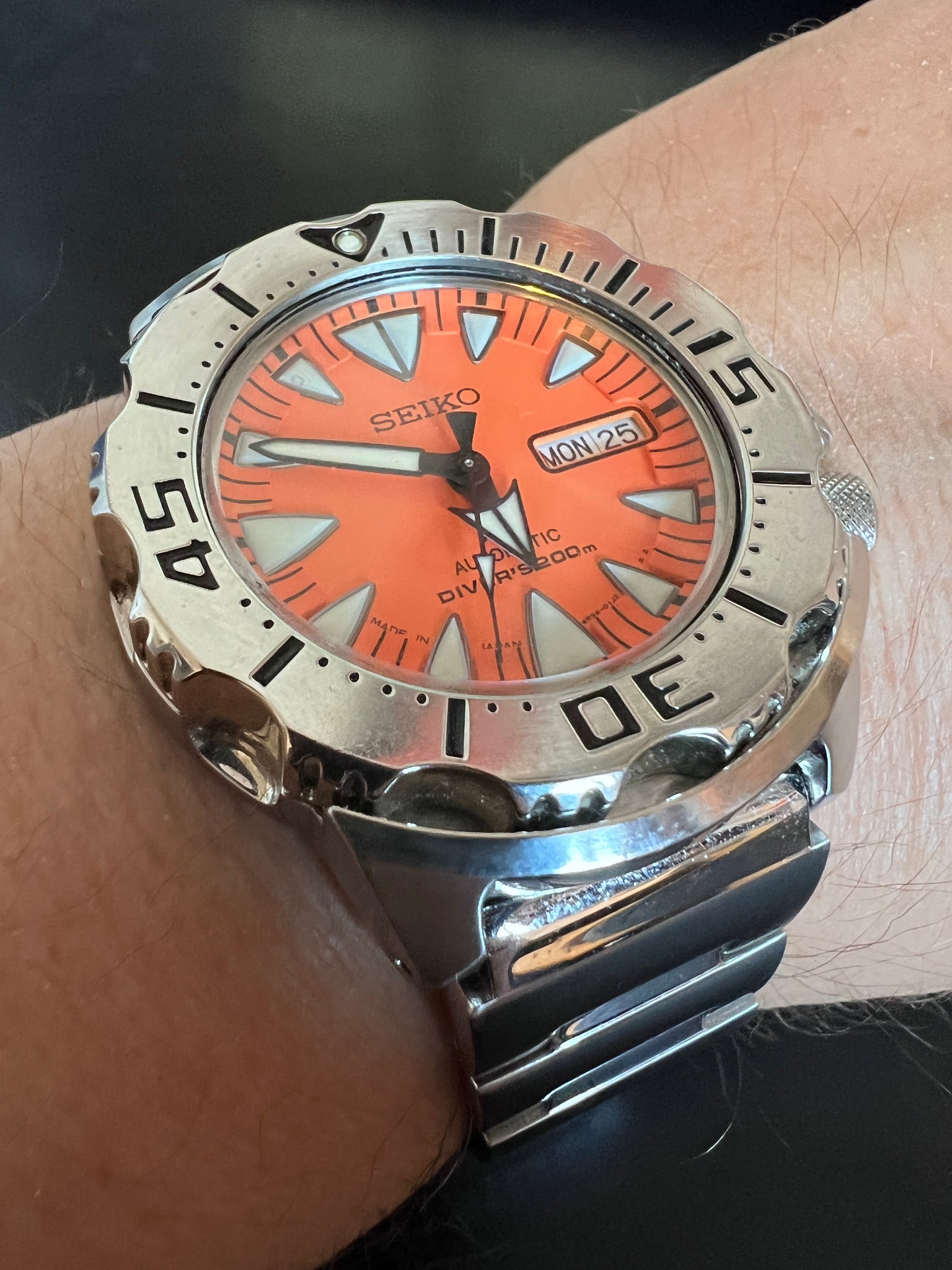 Seiko Orange Monster SRP309J1 Timeandmotionuk